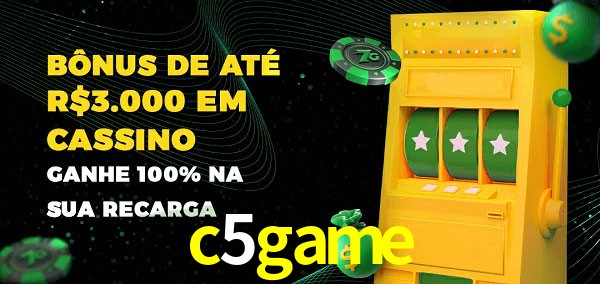 c5game melhor bônus de depósito