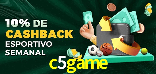 10% de bônus de cashback na c5game